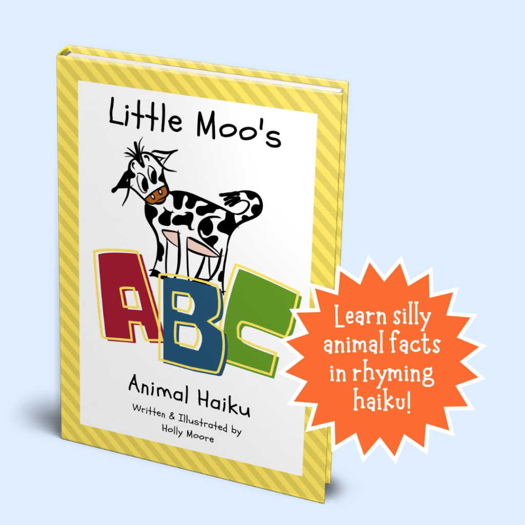 Little Moo's ABC Animal Haiku - Hardback